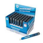 Silverline Afbreekmes - Zelf-vergrendelend - 9 mm - 48 st..., Ophalen of Verzenden, Nieuw