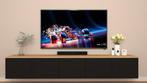 Uitv voorraad leverbaar! Zwevend tv meubel Black wood 2.5 m, Huis en Inrichting, Kasten | Televisiemeubels, Nieuw, Minder dan 100 cm