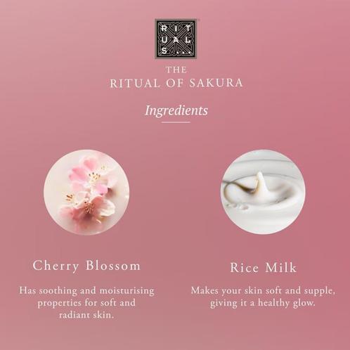 Rituals The Ritual of Sakura Trial Gift Set - 245ml, Sieraden, Tassen en Uiterlijk, Uiterlijk | Gezichtsverzorging, Overige typen