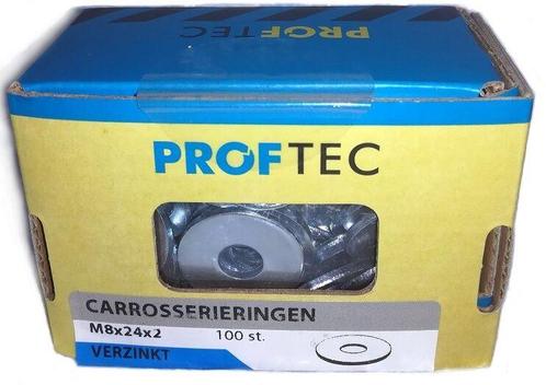Proftec carrosseriering VZ DIN9021 M8 (100), Auto diversen, Aanhangwagen-onderdelen, Nieuw, Verzenden