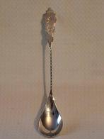 Lepel - Antieke Hollandse Zilveren Hanekam Roomlepel, lengte, Antiek en Kunst