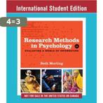 Research Methods in Psychology 9780393643602 Beth Morling, Boeken, Verzenden, Gelezen, Beth Morling