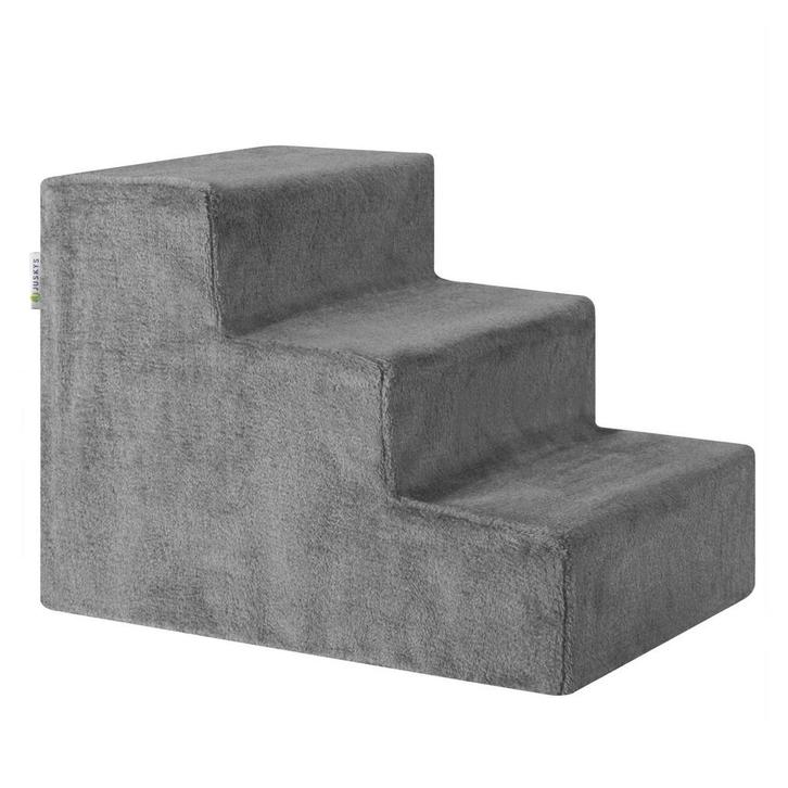 Houten Huisdierentrap Timmy - Grijs - 46 x 36 x 34 cm, Dieren en Toebehoren, Overige Dieren-accessoires, Nieuw, Verzenden