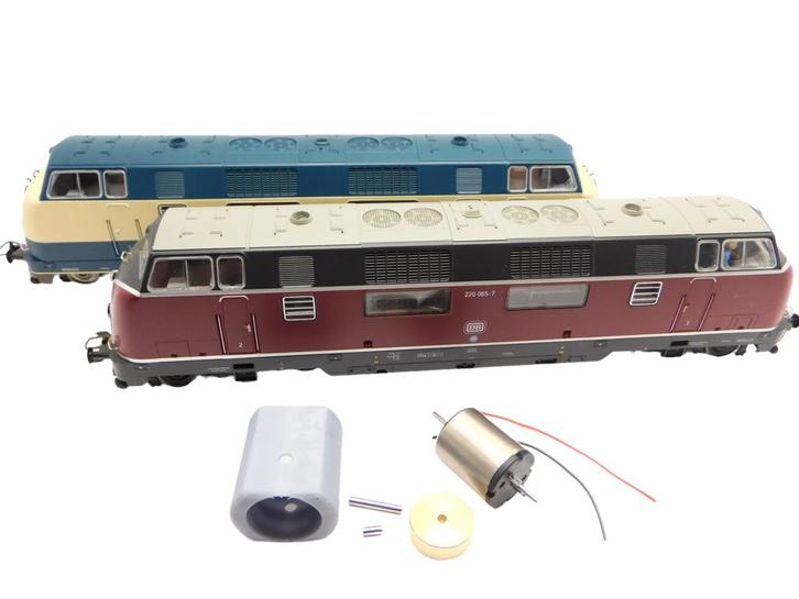 micromotor HP001F  motor ombouwset voor Piko BR 101, BR, Hobby en Vrije tijd, Modeltreinen | H0, Gelijkstroom, Overige typen, Nieuw