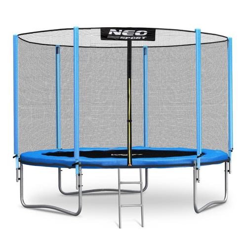 Grote trampoline 244 cm met veiligheidsnet en ladder - ge..., Kinderen en Baby's, Speelgoed | Buiten | Trampolines, Nieuw, Ophalen of Verzenden