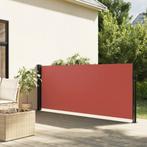 vidaXL Windscherm uittrekbaar 140x600 cm terracotta, Tuin en Terras, Verzenden, Nieuw
