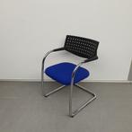 Vitra Visavis vergaderstoel - blauwe stof (alleen per set), Huis en Inrichting, Ophalen of Verzenden, Nieuw