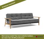 Innovation Dublexo vouwbank 115x210 cm met eiken armleuning, Huis en Inrichting, Fauteuils, Ophalen of Verzenden, Nieuw, Overige materialen