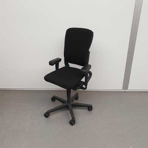 Ahrend 230 bureaustoel hoge rug - zwarte stof, Huis en Inrichting, Bureaustoelen, Ophalen of Verzenden