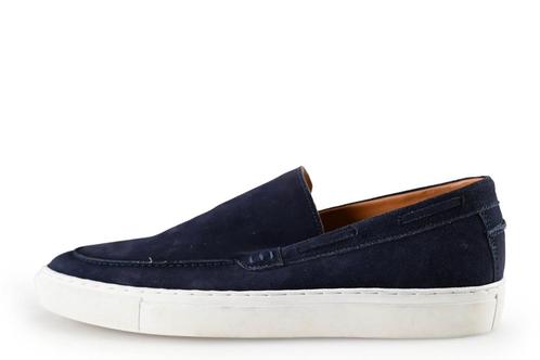 Vertice Instappers in maat 45 Blauw | 10% extra korting, Kleding | Heren, Schoenen, Blauw, Zo goed als nieuw, Overige typen, Verzenden