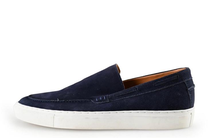 Vertice Instappers in maat 45 Blauw | 15% korting, Kleding | Heren, Schoenen, Blauw, Zo goed als nieuw, Overige typen, Verzenden