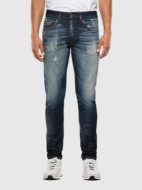 Diesel heren jeans D-strukt  - W33 - L32 - slim - blauw -, Kleding | Heren, Merkkleding | Spijkerbroeken en Jeans, Verzenden