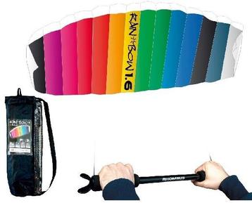 Vlieger - Rhombus Rainbow 1.6 + Bar | Rhombus -