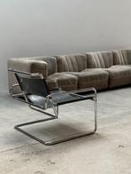 Arrmet - Luigi Saccardo - Fauteuil - Leder, stalen buis