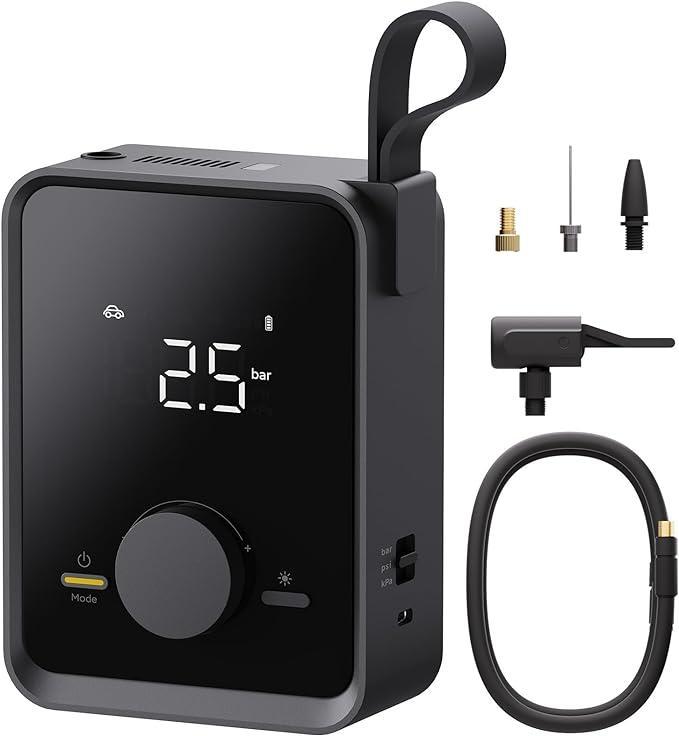 Draadloze Banden Lucht Compressor voor Auto, Motor, Fiets, Zakelijke goederen, Machines en Bouw | Pompen en Compressoren, Verzenden