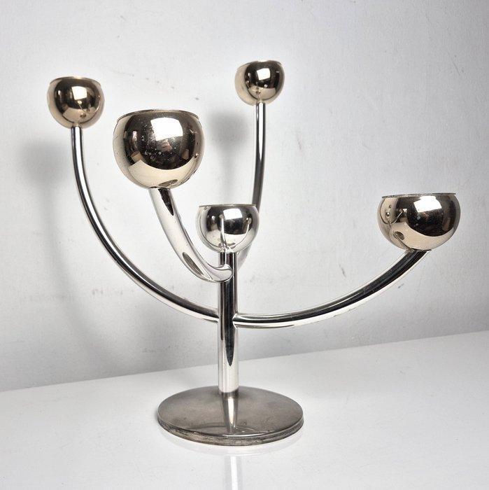 De Bijenkorf - Kandelaar Vintage Spoetnik / Sputnik - 38 cm, Antiek en Kunst, Antiek | Meubels | Stoelen en Banken