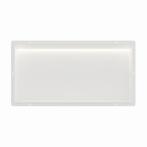 Mat wit RVS Inbouwnis 30x60x7cm met tegelflens en RGB, Doe-het-zelf en Verbouw, Sanitair, Verzenden, Nieuw