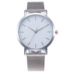 Fako® - Horloge - Mesh - Vintage - Staal - Ø 40mm -, Sieraden, Tassen en Uiterlijk, Verzenden, Nieuw