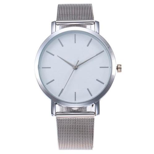 Fako® - Horloge - Mesh - Vintage - Staal - Ø 40mm -, Sieraden, Tassen en Uiterlijk, Horloges | Dames, Verzenden