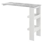 Bartafel Bromoella wandmontage 120x45x106 cm wit betonlook