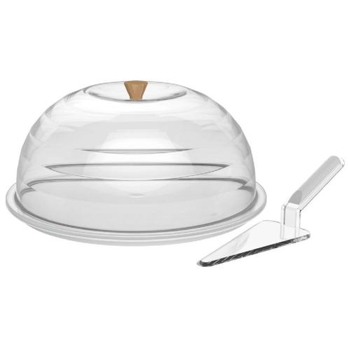 Biesse Stolp met Plateau en Taartschep Ø34x16cm, Hobby en Vrije tijd, Taarten en Cupcakes maken, Nieuw, Verzenden