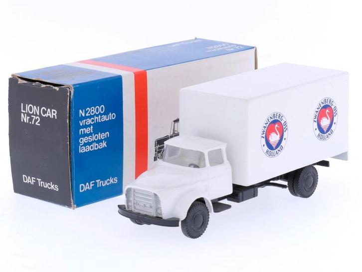Schaal 1:50 Lion-Toys no. 75 DAF Torpedo Zwanenberg-Oss #..., Hobby en Vrije tijd, Modelauto's | 1:50, Gebruikt, Ophalen of Verzenden