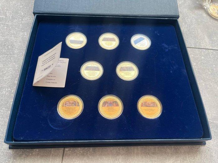Vaticaan. Medal Lot of 8 x Prayers of Christianity, Postzegels en Munten, Munten | Europa | Niet-Euromunten