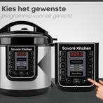 2dekans | Savoré Kitchen Pressure Cooker – 6L – PFAS Vrij –, Huis en Inrichting, Keuken | Potten en Pannen, Ophalen of Verzenden