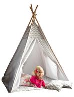 Speeltent - Tipi Tent - Met Grondkleed & Kussens -, Kinderen en Baby's, Speelgoed | Buiten | Speeltoestellen, Nieuw, Verzenden