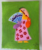 Juan García Ripollés (1932) - Chica con abanico