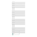 HANDDOEKRADIATOR ELEKTRISCHE LINKS AANSLUITING/COMB- WIT ..., Verzenden, Nieuw