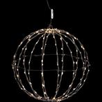Twinkle bol metalen frame bal globe met 140 led timer zwart, Huis en Inrichting, Ophalen of Verzenden, Nieuw