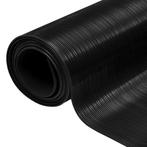 vidaXL Rubberen anti-slip vloermat 2x1m fijn geribbeld, Verzenden, Nieuw