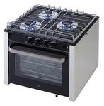 Allpa kooktoestel met oven - 3 pitten - glasplaat, Watersport en Boten, Bootonderdelen, Nieuw, Ophalen of Verzenden