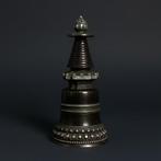 Stupa - Brons - Tibet - Eind 20e eeuw