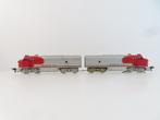 Trix Express H0 - 2264 - Diesellocomotief (1) - A en B-unit, Nieuw