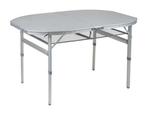 Bo-Camp Tafel Premium Ovaal Koffermodel 120x80 cm, Ophalen of Verzenden, Nieuw