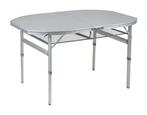 Bo-Camp Tafel Premium Ovaal Koffermodel 120x80 cm, Caravans en Kamperen, Nieuw