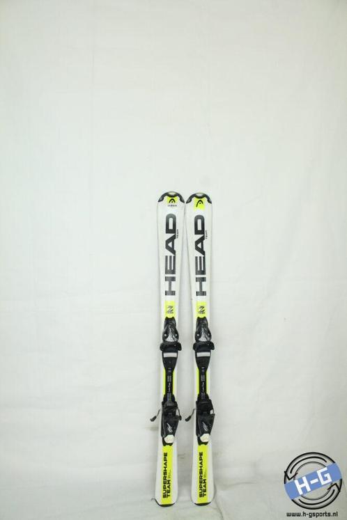 Refurbished - Ski - Head Supershape team jr - 127, Sport en Fitness, Skiën en Langlaufen, Skiën, 100 tot 140 cm, Gebruikt, Head