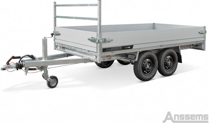 Anssems PLT-2 2000kg 251x150 Pro, Auto diversen, Aanhangers en Bagagewagens, Ophalen of Verzenden