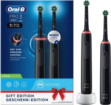Oral-B Pro 3 3900 - Elektrische Tandenborstels Duoverpakking beschikbaar voor biedingen