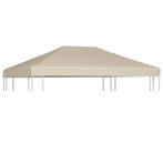 Prieeldak 4x3 Beige 310g/mÂ² - Retourdeal - Buitenleven Fa, Minder dan 4 meter, Nieuw, Paviljoen, 2 meter of meer