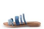 Lazamani Slippers in maat 36 Blauw | 10% extra korting, Slippers, Lazamani, Zo goed als nieuw, Verzenden
