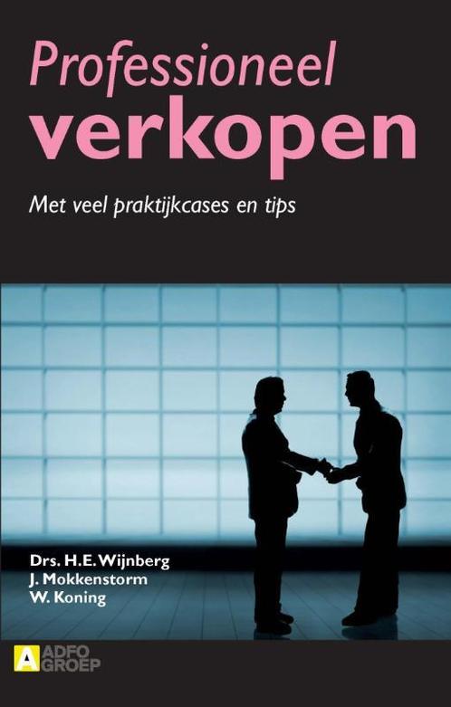 Professioneel verkopen druk Heruitgave 9789491560224, Boeken, Studieboeken en Cursussen, Zo goed als nieuw, Verzenden