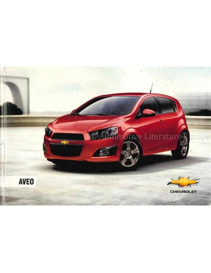2011 CHEVROLET AVEO INSTRUCTIEBOEKJE NEDERLANDS, Auto diversen, Handleidingen en Instructieboekjes