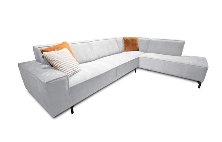 Hoekbank Heerlen - hoekbanken - Wit, Huis en Inrichting, Banken | Sofa's en Chaises Longues, Nieuw, Stof