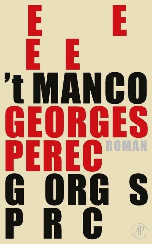 9789029547437 t Manco Georges Perec, Boeken, Romans, Nieuw, Verzenden