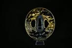 Sakudo soten samurai tsuba - shakudo - Japan - Edo Periode