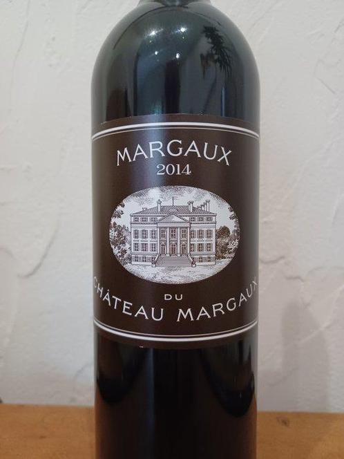 2014 Margaux du Chateau Margaux, 3rd wine of Ch. Margaux -, Verzamelen, Wijnen