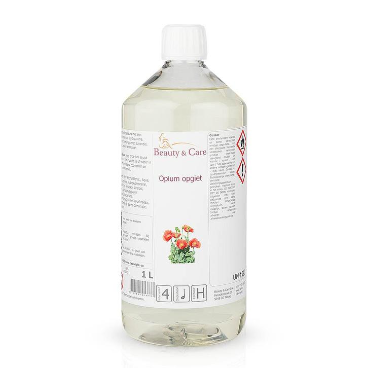 Beauty & Care Opium opgiet 1 L.  new, Sport en Fitness, Sauna, Fins of Traditioneel, Toebehoren, Nieuw, Ophalen of Verzenden